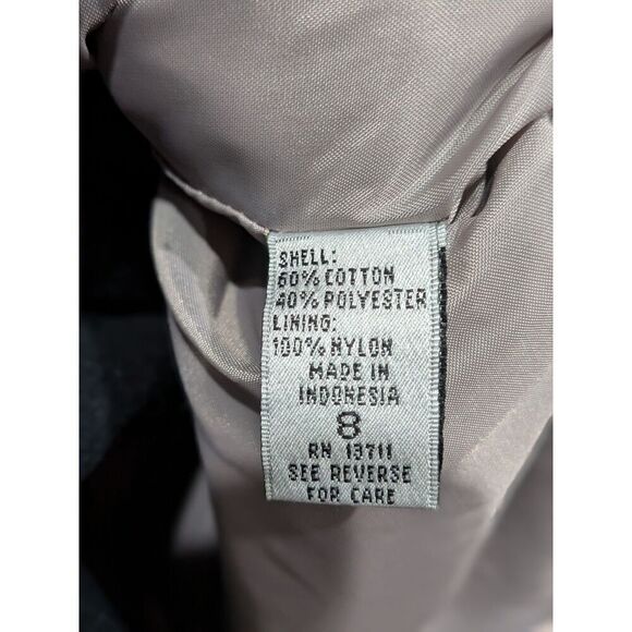 Vintage 90s Amanda Smith Tan Zip Out Fleece Lining Overcoat Trench Coat, 8 - Picture 12 of 14